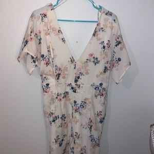 Floral jumpsuit